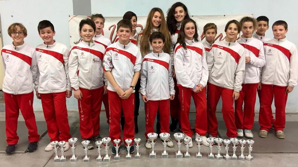 Gli Under 14 del Pisascherma secondi ai Regionali di Piombino