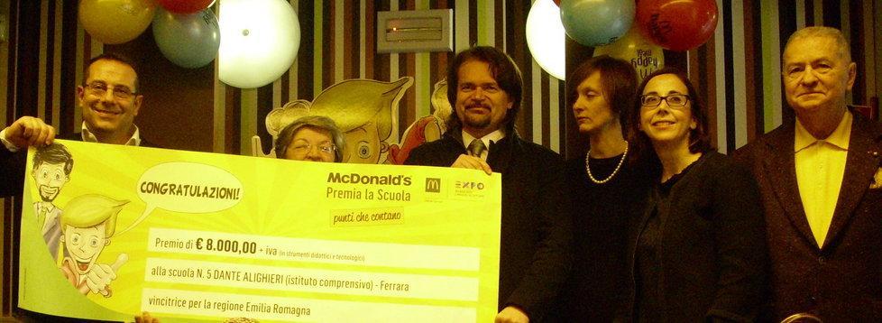 «Soldi da McDonald’s, è buona scuola?» 