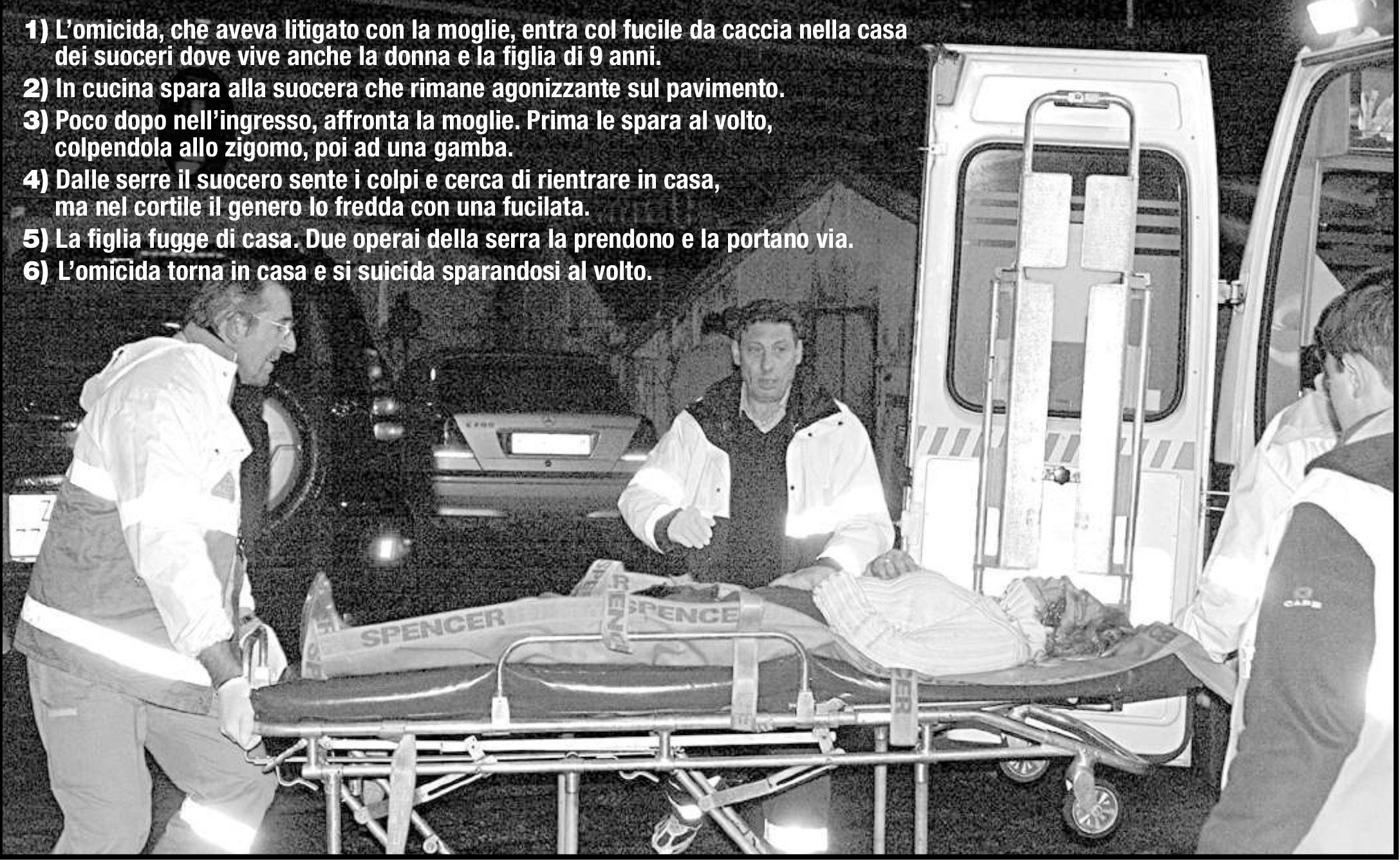 Cacciato da casa, massacra la famiglia