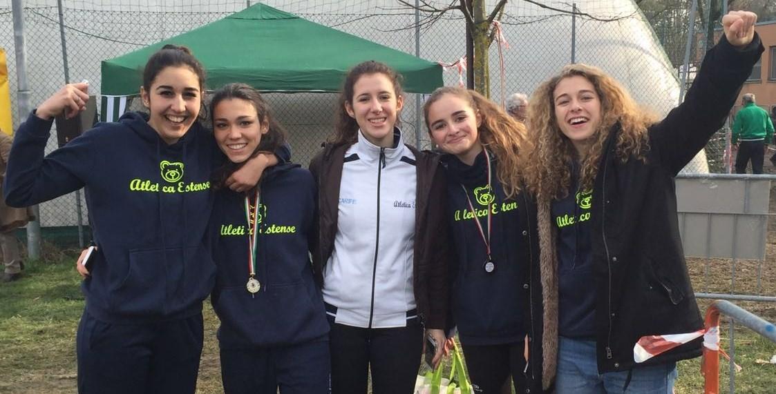 L'Atletica Estense festeggia le Under 16: prime in regione