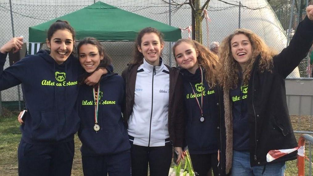 L'Atletica Estense festeggia le Under 16: prime in regione