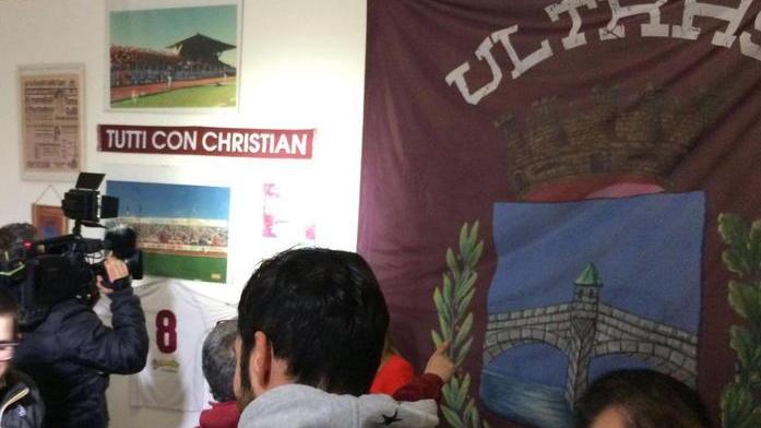Tifo e solidarietà: a Pontedera “La vita in diretta”