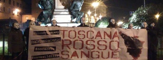 Blitz animalista a difesa dei cinghiali 