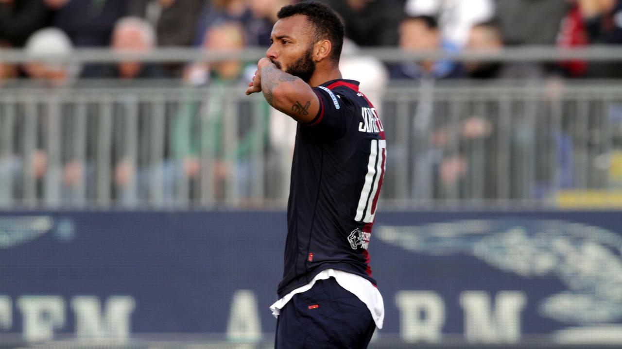 Il brasiliano del Cagliari Joao Pedro