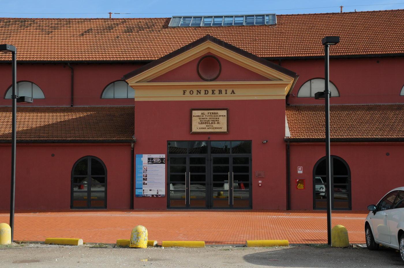 Il teatro Leopolda nell'ex Fonderia 