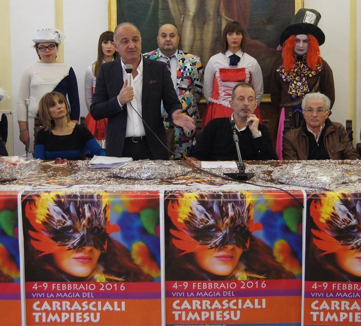 La conferenza di presentazione del Carnevale tempiese