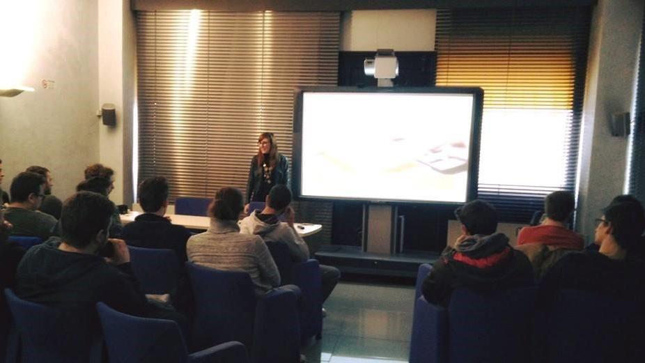 Gli studenti a lezione alla TT Tecnosistemi