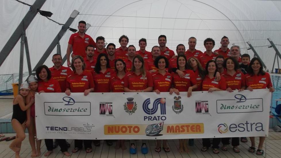 Csi Nuoto sul secondo gradino a Cortona