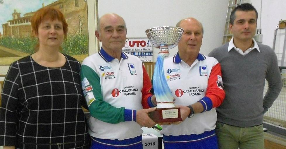 Cristofori, Brugnera e Braconi orgoglio delle bocce al femminile