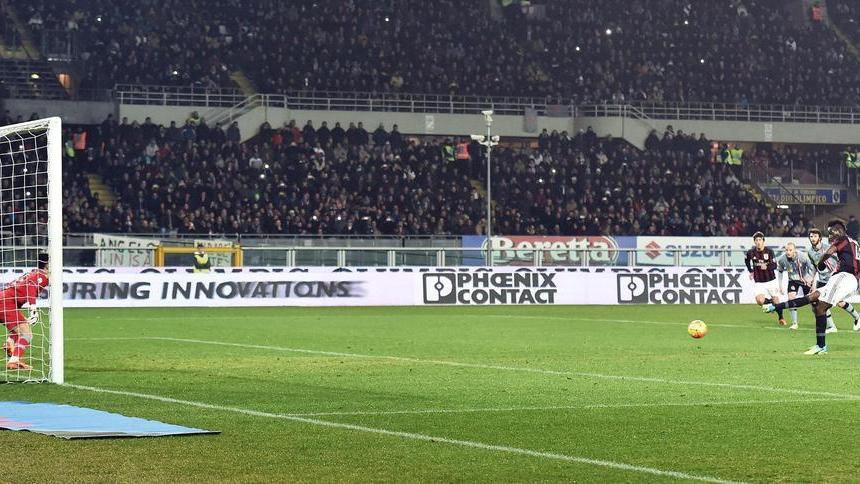 Il Milan vince di rigore Alessandria sogna ancora