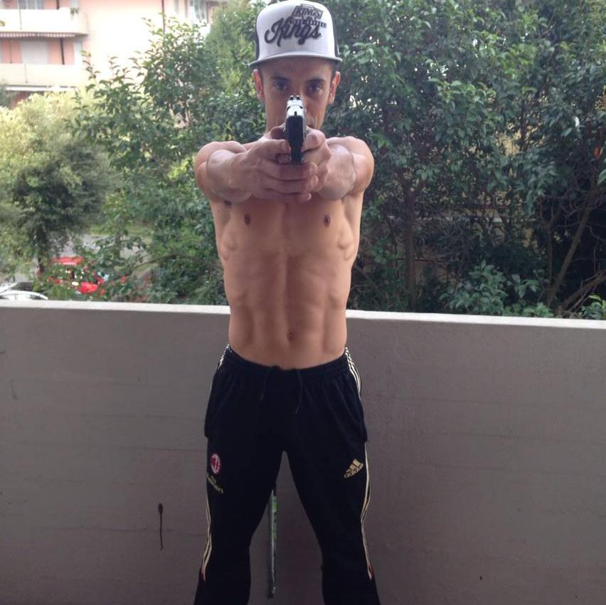 Riccardo Vignozzi in una foto dal suo profilo Facebook