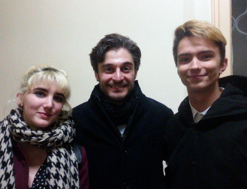 L’attore Guanciale a Modena: «Ai giovani consiglio di leggere tantissimo» 