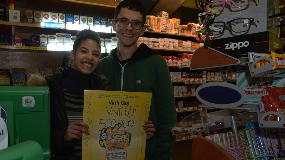 Un gratta e vinci da 500mila euro