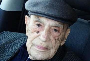 Zio Mario Columbano festeggia 102 anni a Sassari