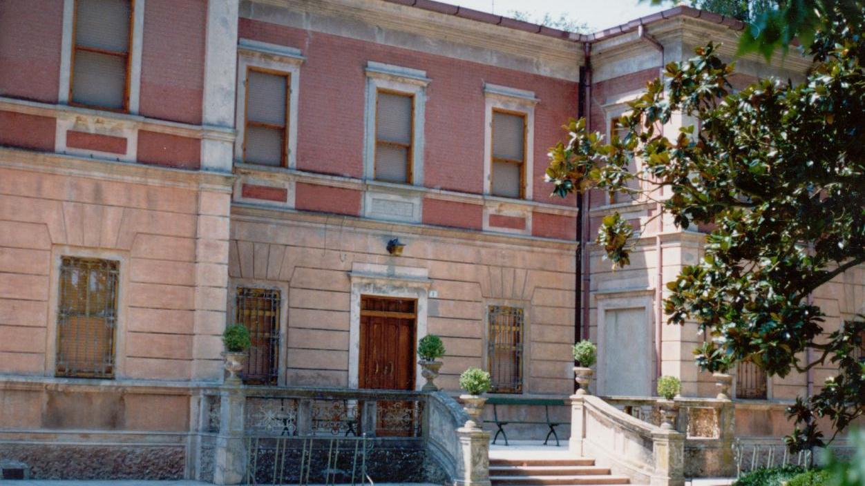 La sede delle Bonifiche Ferraresi a Jolanda di Savoia