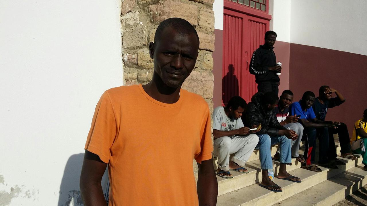Ibrahim e gli altri senegalesi alloggiati a Franciana