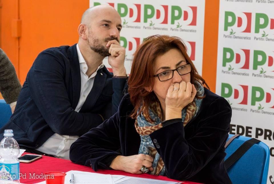 Lucia Bursi presenta la nuova segreteria del Pd provinciale di Modena