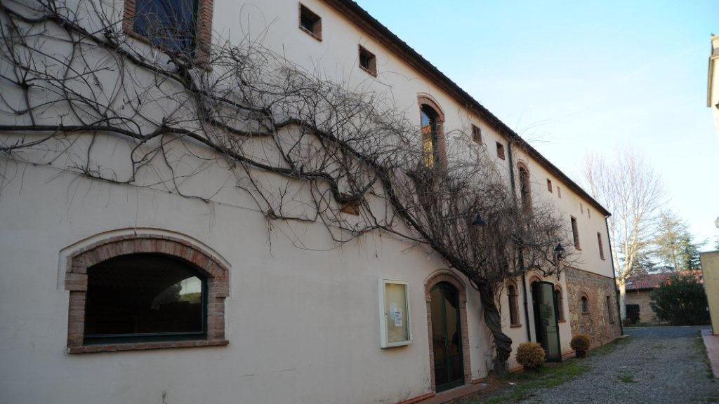Un particolare della Villa Guerrazzi