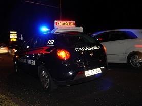 Sono stati i carabinieri a bloccare l'auto