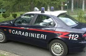 Intervento dei carabinieri 