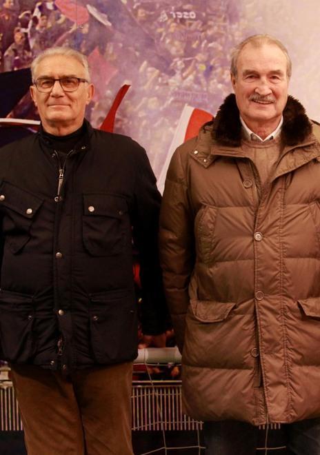 Albertosi e Gigi Riva: quelli dello scudetto vedono il Cagliari in A 