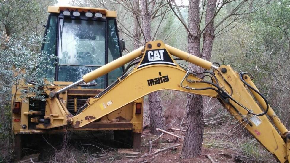Rubate (e ritrovate) due ruspe dei cantieri della Sassari-Olbia
