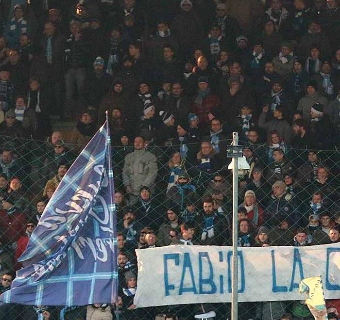 Tanti tifosi al seguito
