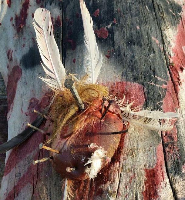 Cuore trafitto da chiodi, indagini aperte 