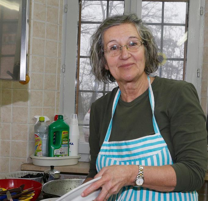 La volontaria «Si viene per dare si riceve tanto»