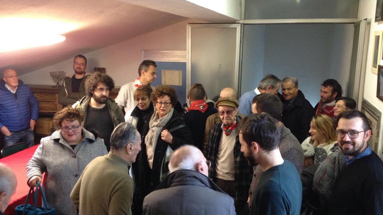 L'inaugurazione della sede Anpi