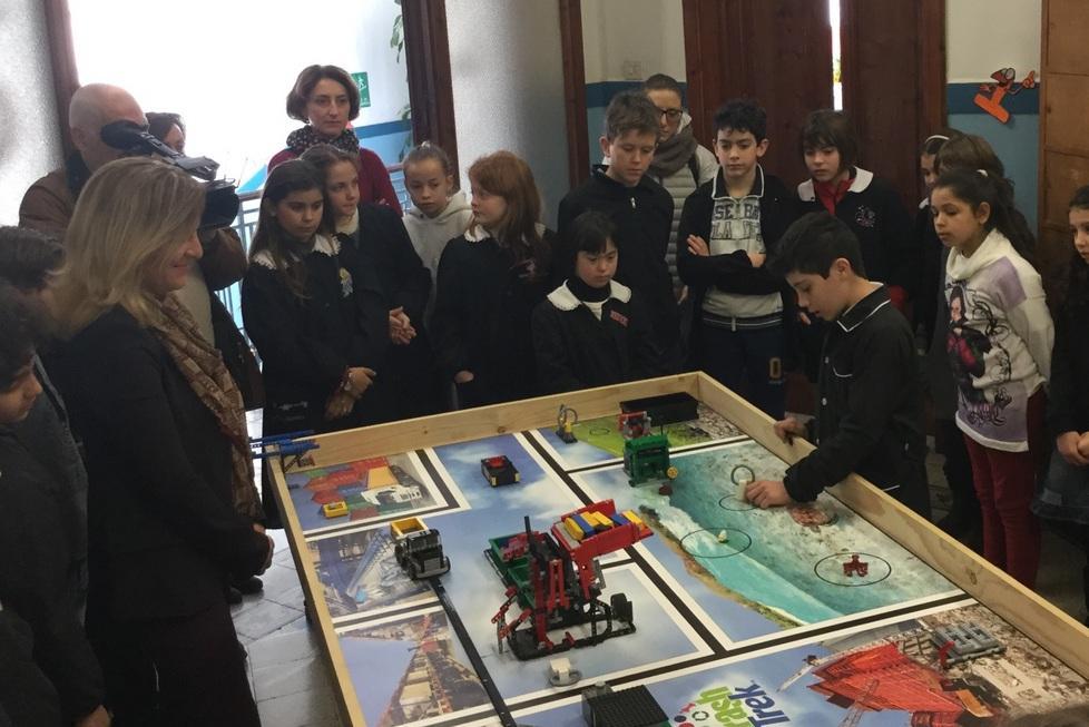 I ragazzi della Frosini scaldano i motori
