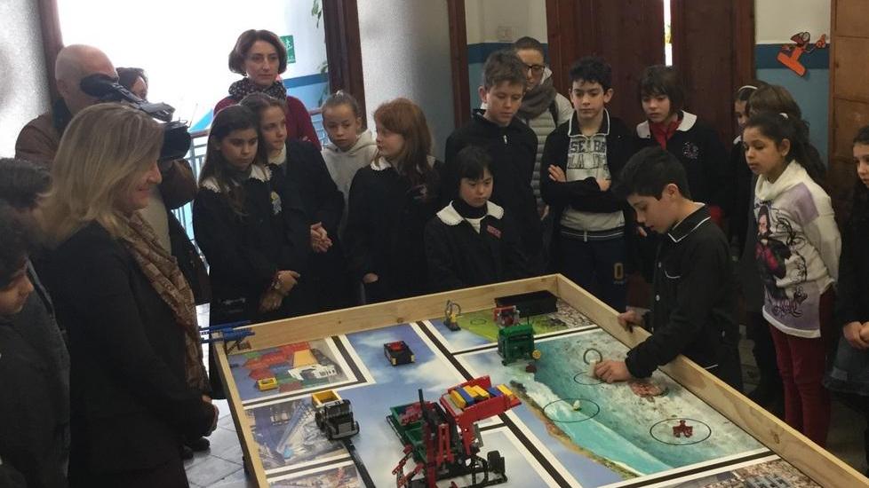 I ragazzi della Frosini scaldano i motori
