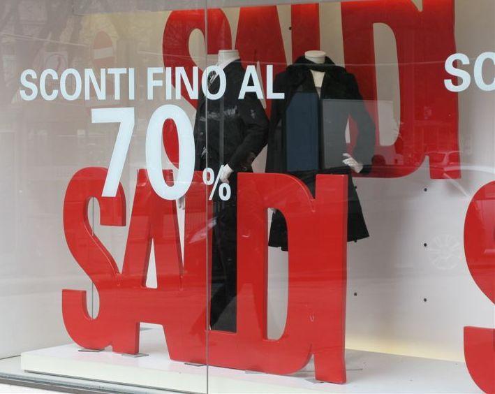 Saldi invernali, negativo il primo bilancio 