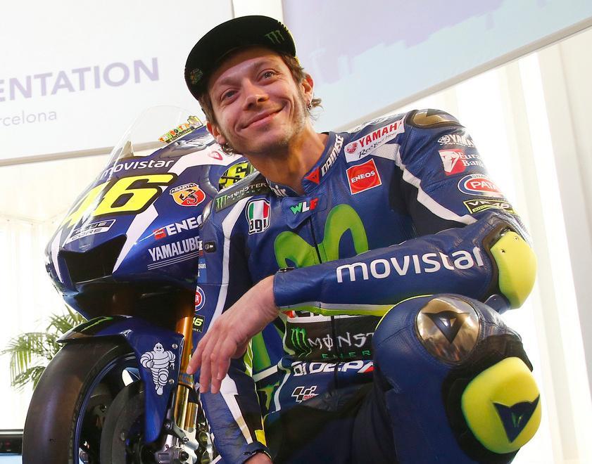 Valentino prova le novità della sua Yamaha a Sepang