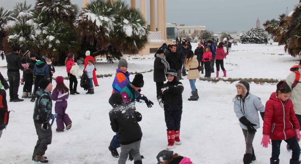 L’ultima nevicata quattro anni fa: ieri c’erano 19 gradi 