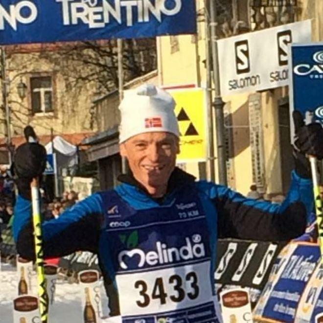 Catellani primo reggiano al traguardo della 43^ Marcialonga a Cavalese