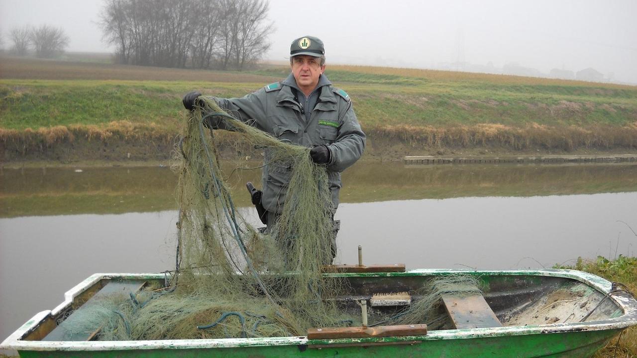 Recuperato un chilometro di reti da pesca di grande cattura