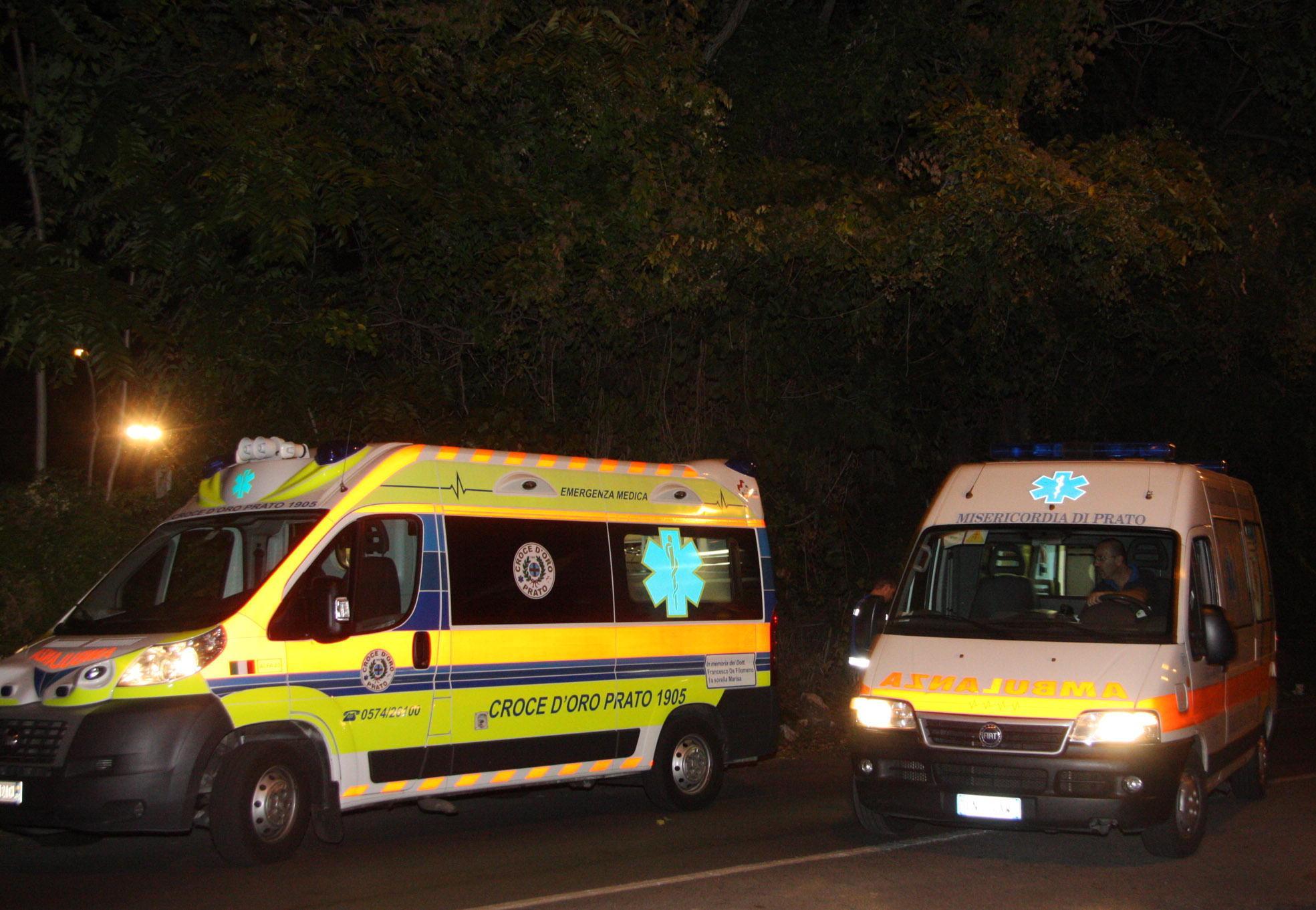 Le ambulanze della Croce d'Oro