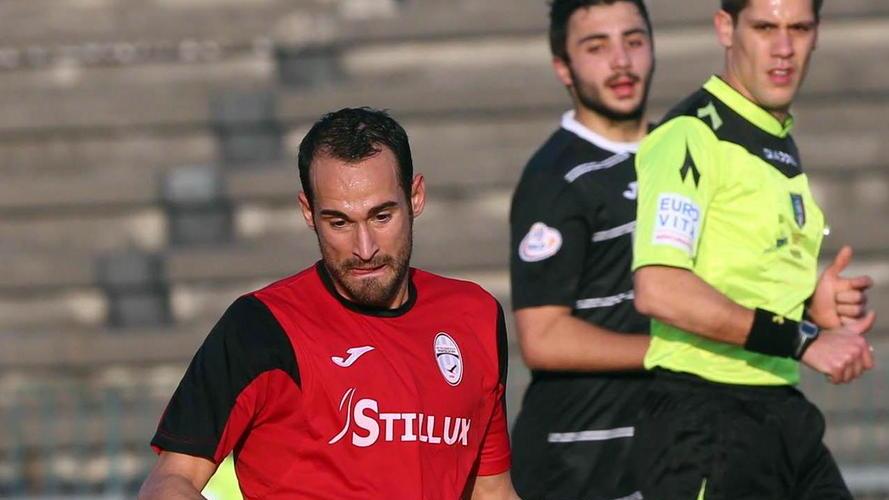 Di Vito ha segnato un gol contro la Cuoiopelli (Foto Nucci)