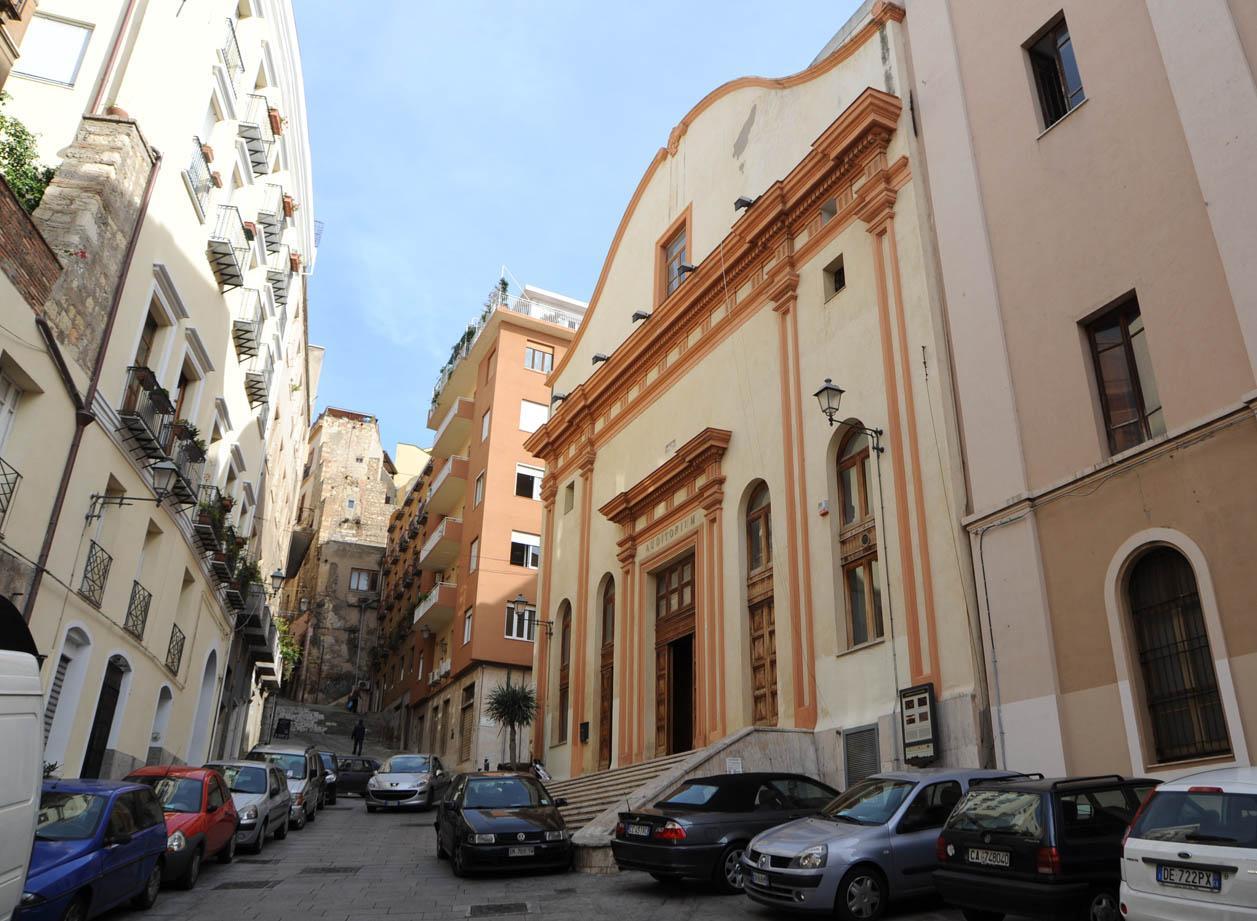 L'auditorium comunale di piazzetta Dettori (foto Mario Rosas)
