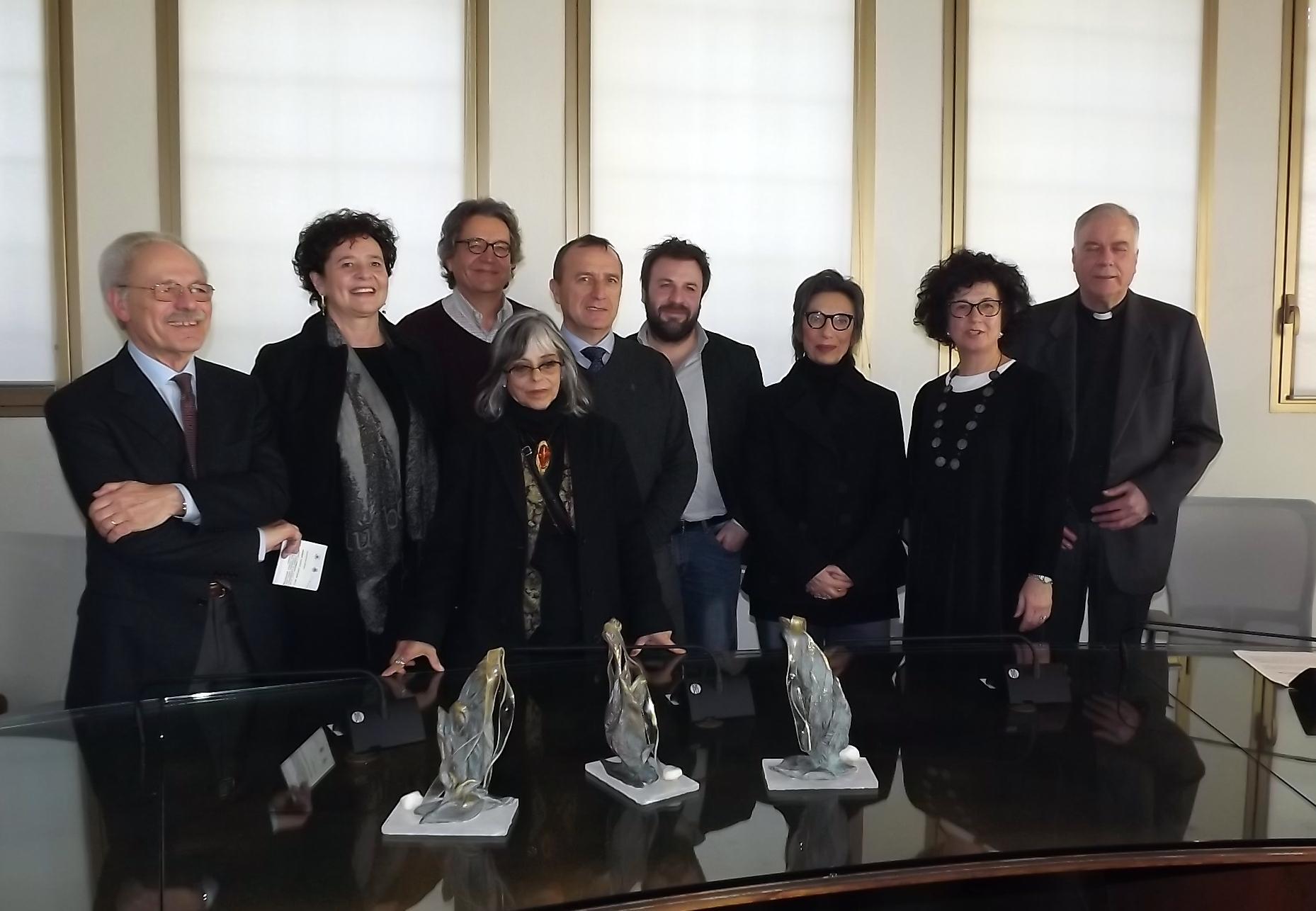 Il comitato promotore del premio Santo Stefano