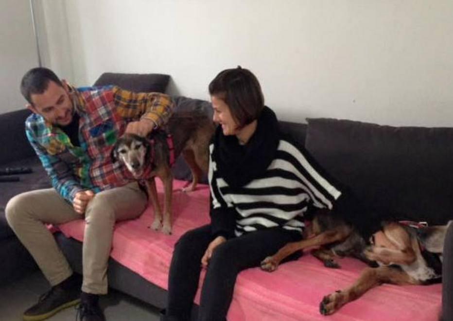 Luna con la sua nuova famiglia