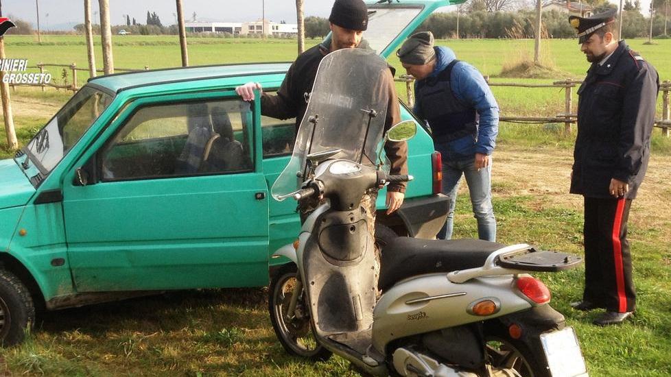 Ritrovata la Panda rubata a un anziano