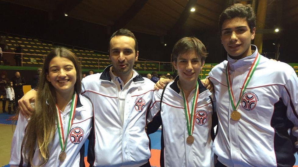 Dojo Karate, Catastini nel team toscano campione d’Italia 