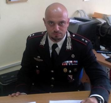 Arriva il capitano Giola, salvò la vita a un operaio 