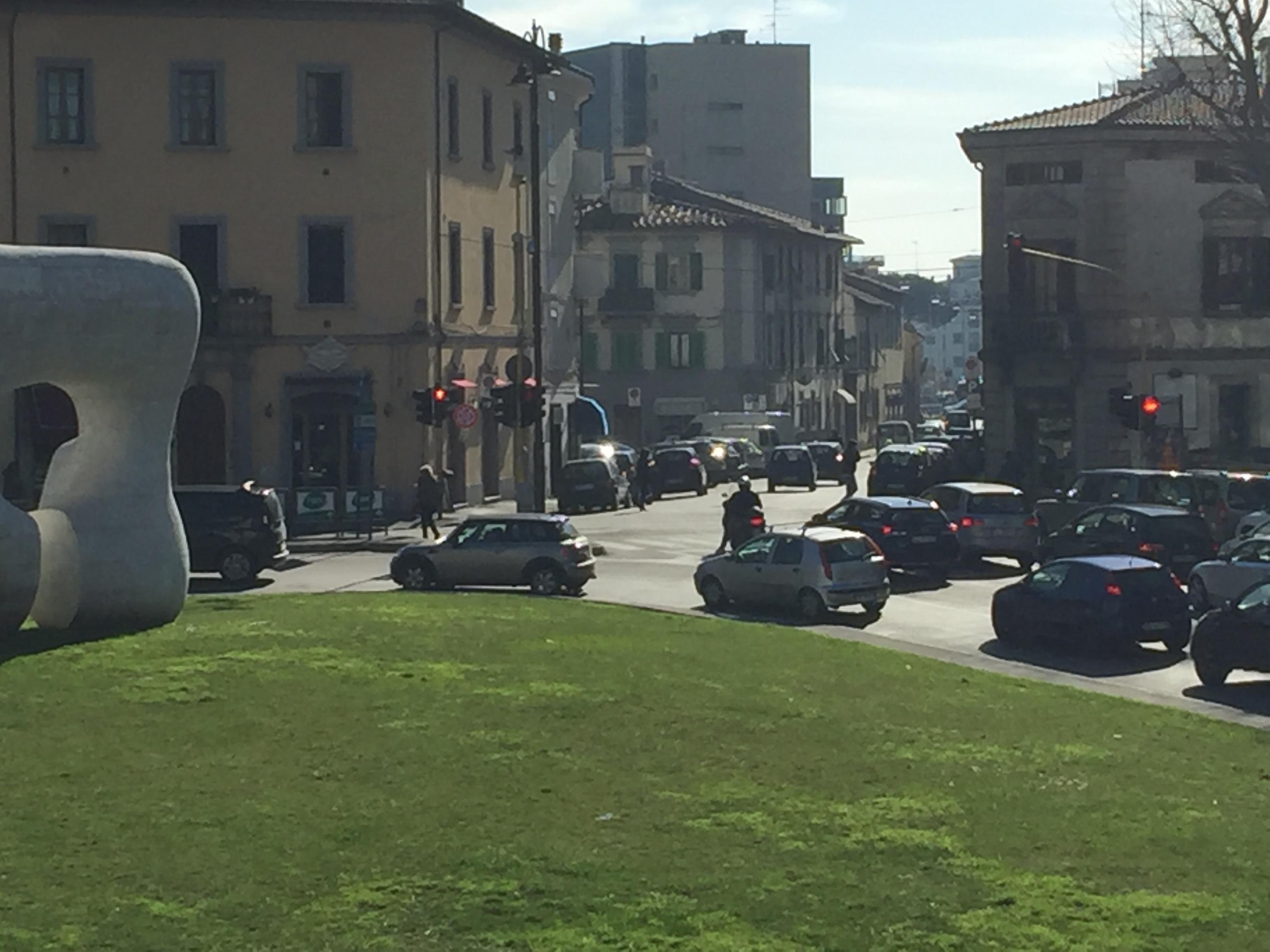 Il semaforo in piazza San Marco
