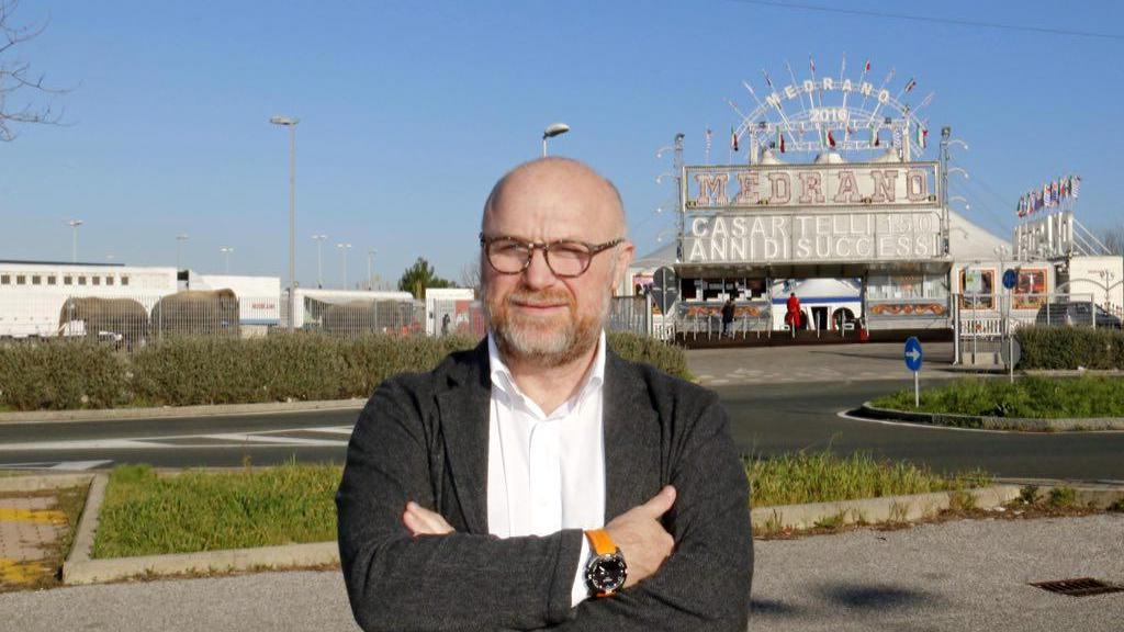 Nogarin a Porta a Terra per manifestare contro il circo