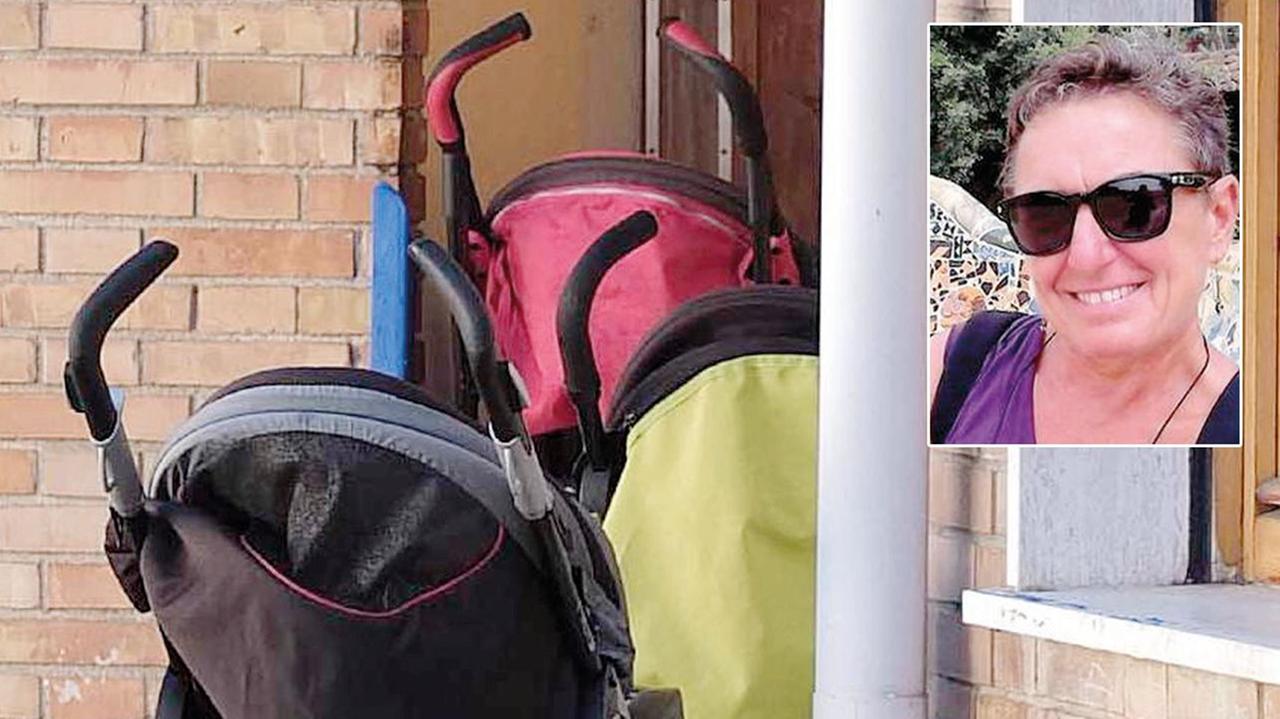 Nel riquadro la maestra arrestata