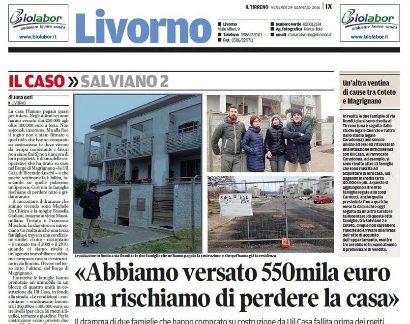 Le famiglie di Uilcasa dall’assessore Aurigi