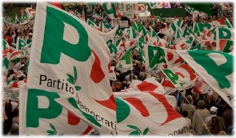 Una manifestazione del Pd